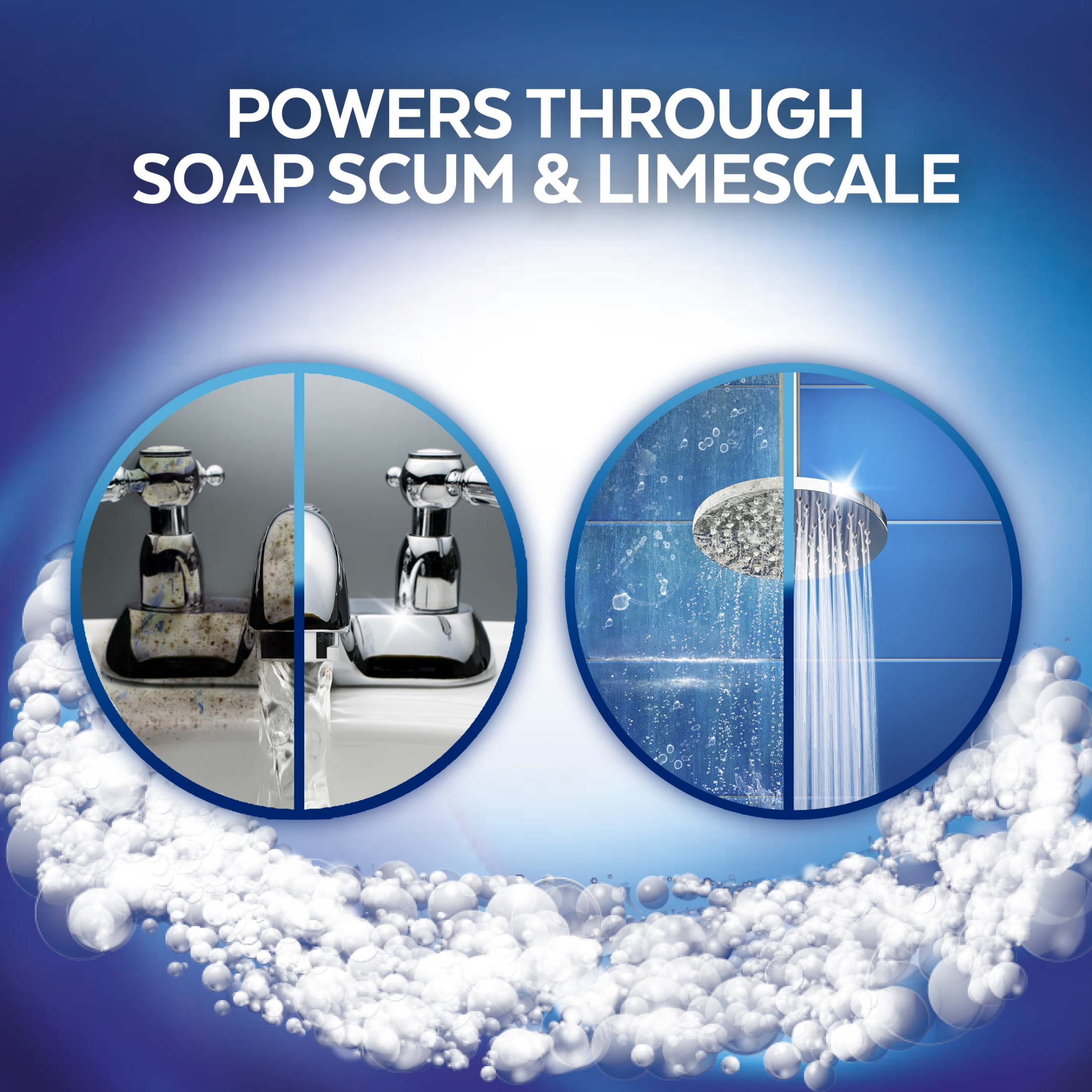 Lysol Power Foaming Cleaning Spray for Bathrooms, Foam Cleaner Bathrooms, Showers, Tubs, 32 fl oz