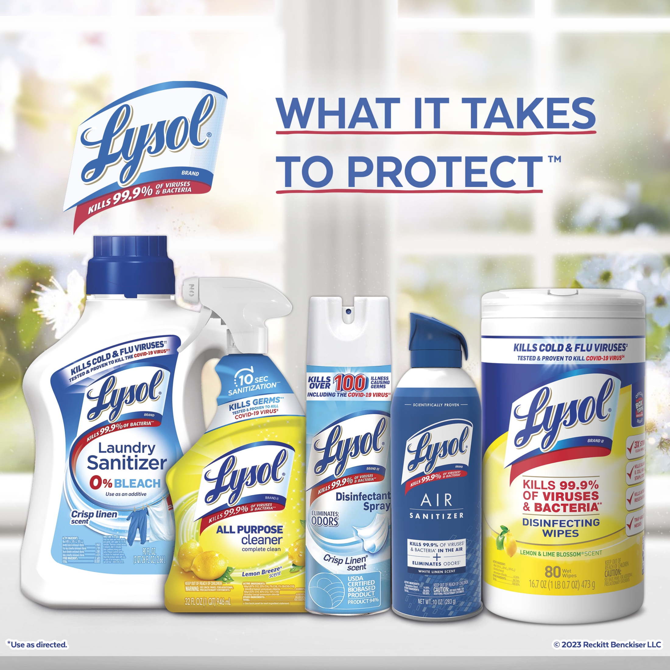 Lysol® Multi-Surface Cleaner - Pourable Brand New Day™ Mango & Hibiscus 9/48 oz.