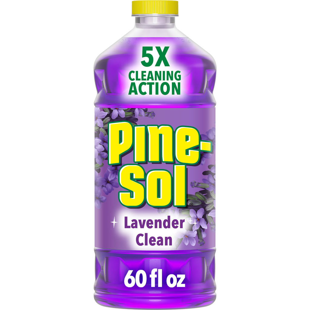 Pine-Sol Multi-Surface Floor Cleaner, Lavender Clean, 60 Fluid Ounces
