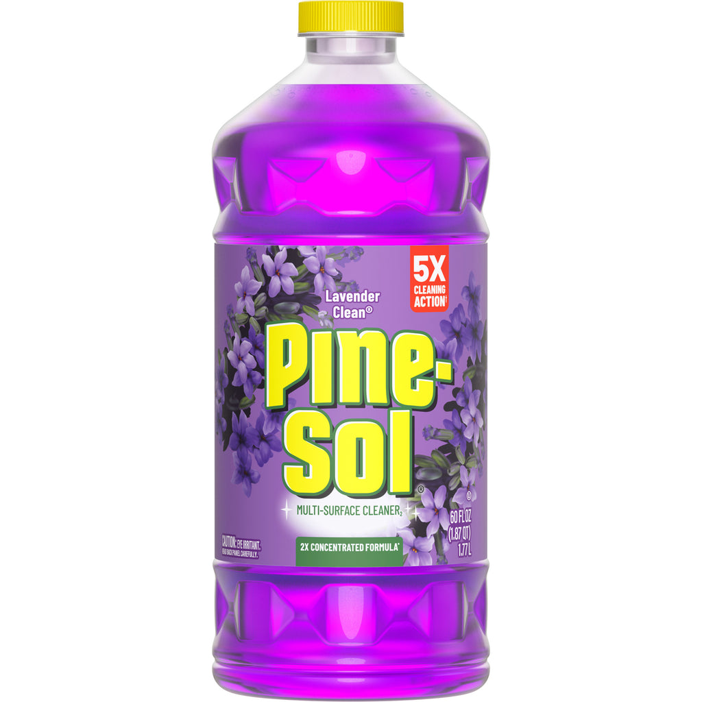 Pine-Sol Multi-Surface Floor Cleaner, Lavender Clean, 60 Fluid Ounces