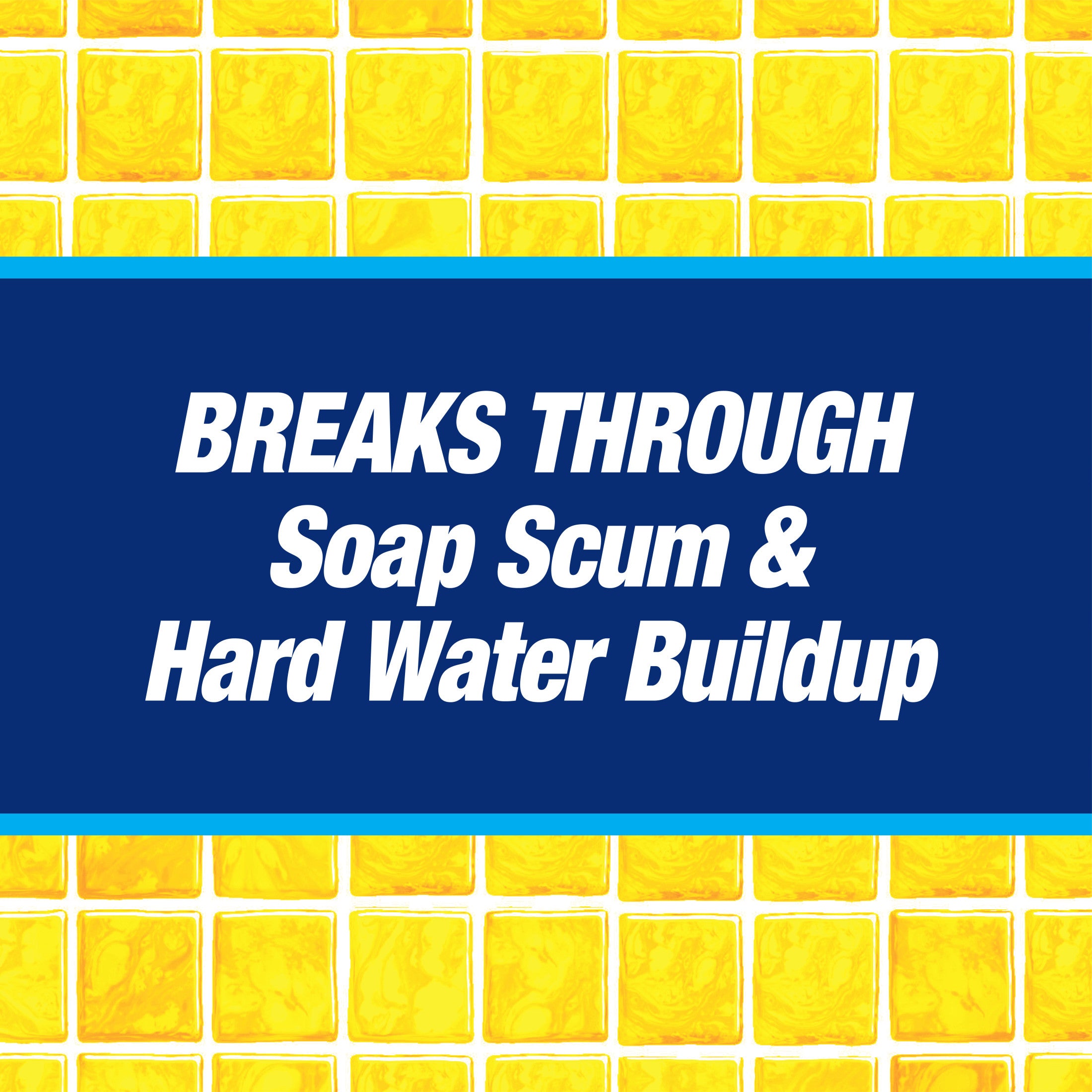 Scrub Free Total Bathroom Cleaner with OxiClean, Lemon Scent, 32 fl oz