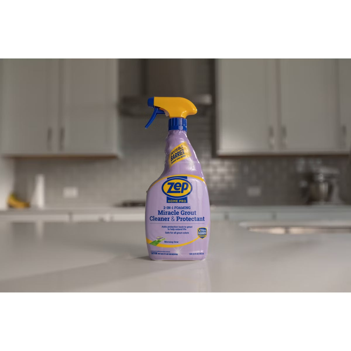 Zep Home Pro Foaming Miracle Grout Cleaner and Protectant 32 oz